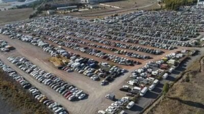 Antalya'da icra işlemleri veya eksik evrak nedeniyle trafikten men edilen