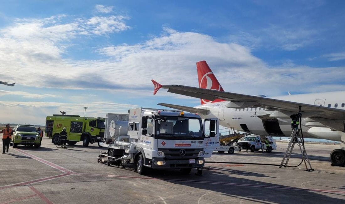 Çukurova Uluslararası Havalimanı, uçakların yakıt ikmal süreçlerini hızlandırmak amacıyla yakıt