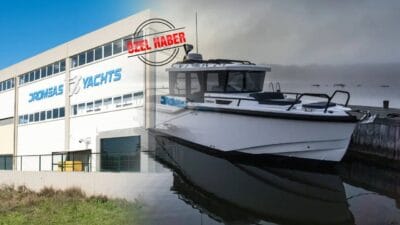 İzmir'in Torbalı ilçesinde faaliyet gösteren lüks yat üreticisi Dromeas Yatçılık,