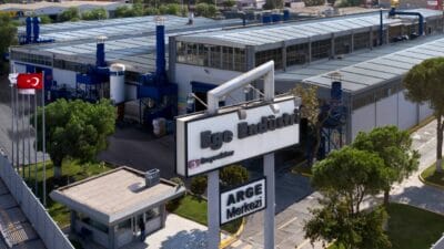 Borsa İstanbul’da işlem gören büyük inşaat şirketlerinden Ege Endüstri, 28