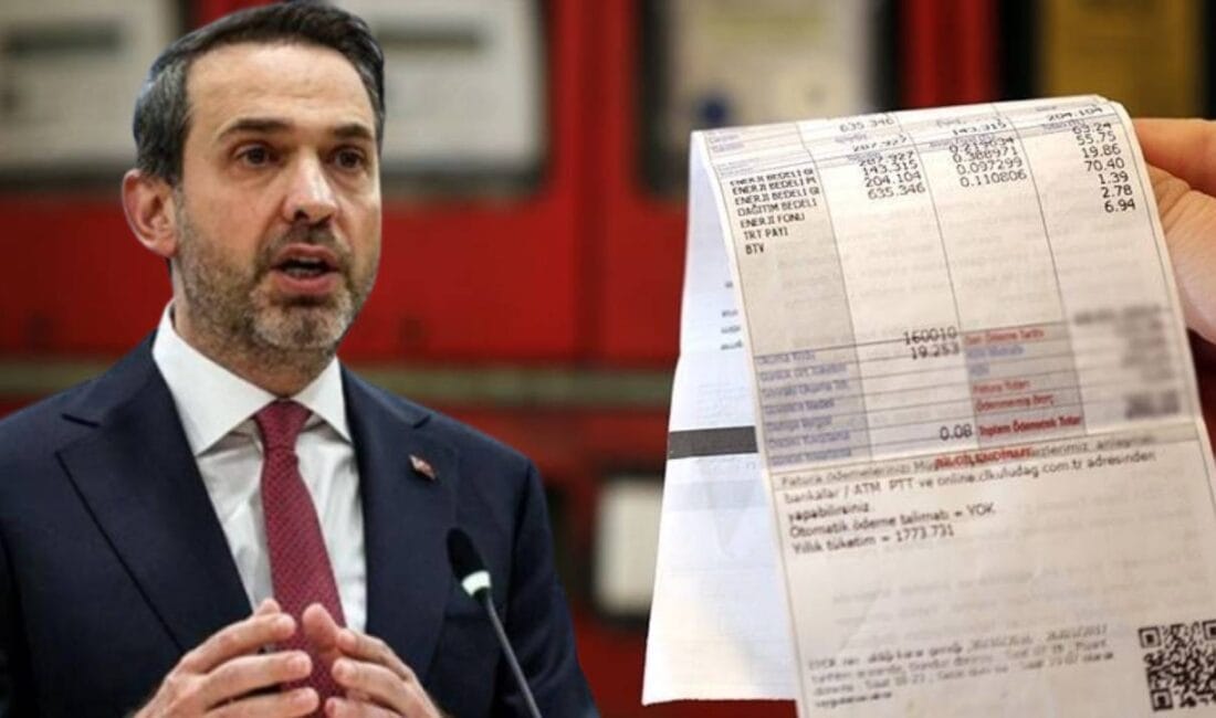Enerji ve Tabii Kaynaklar Bakanı Alparslan Bayraktar, elektrik tarifelerine yeni