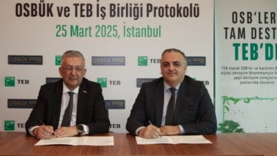 Türk Ekonomi Bankası (TEB) ile Organize Sanayi Bölgeleri Üst Kuruluşu