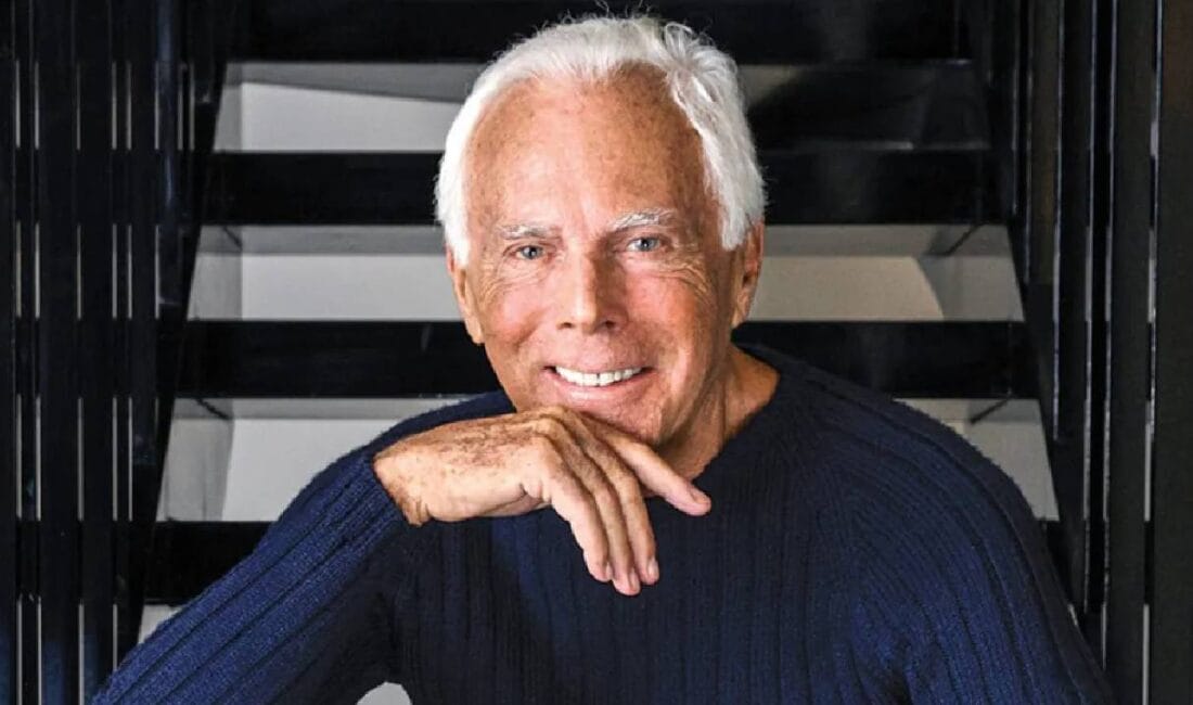 Dünyaca ünlü İtalyan moda tasarımcısı Giorgio Armani, 91 yaşında hayatını