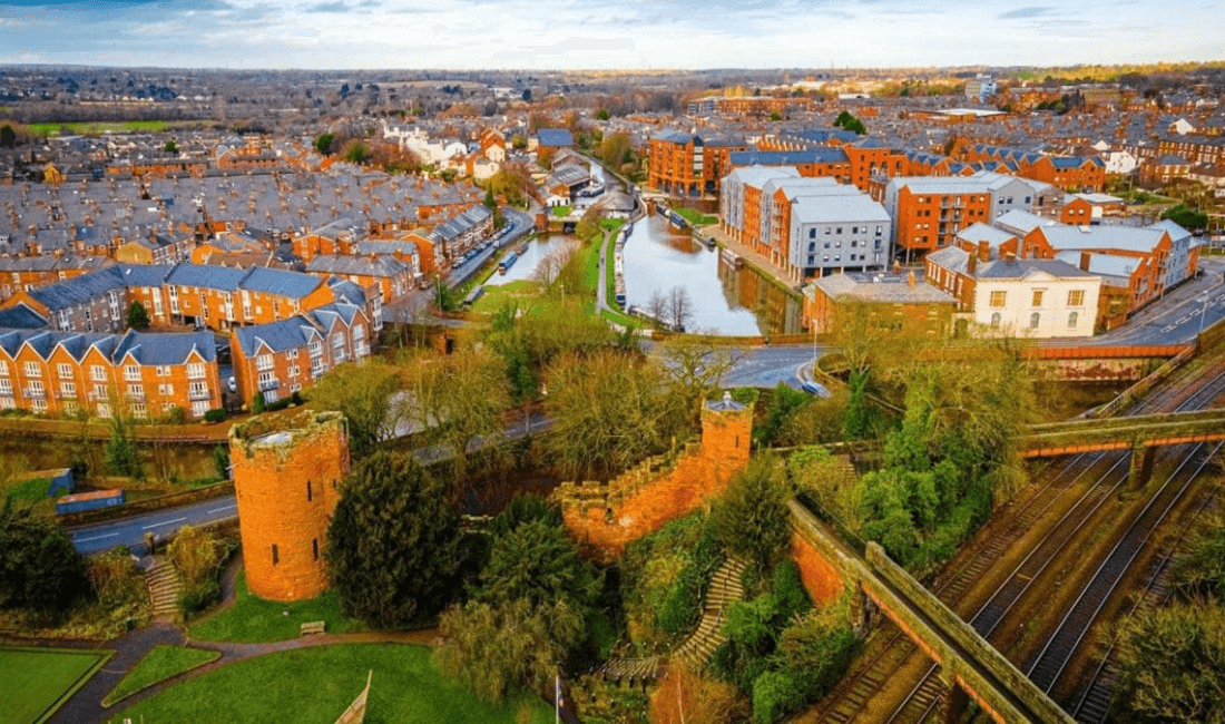 İngiltere’nin kuzeybatısında yer alan Chester şehri, Online Mortgage Advisor tarafından