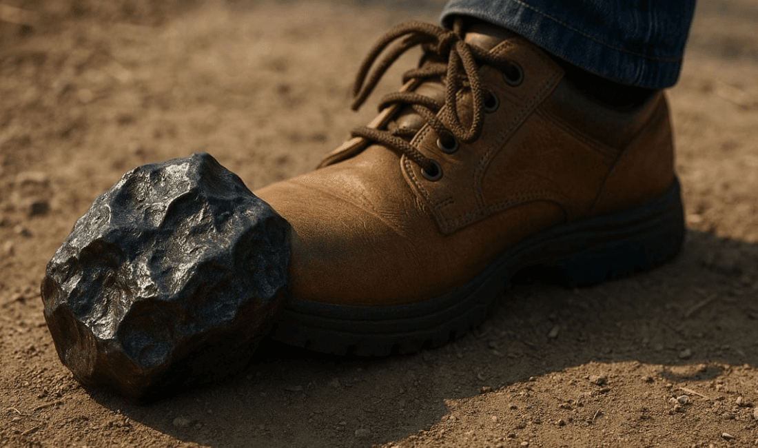 Fransa kırsalında yürüyüş yapan ve ismi açıklanmayan bir adam, yol