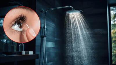 Dominik Cumhuriyeti’nde yaşayan 19 yaşındaki Grace Jamison, duş alırken kontakt