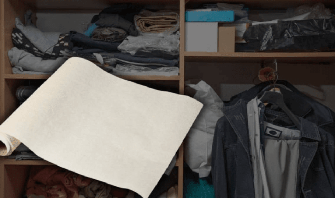 Nem, yetersiz hava sirkülasyonu veya dolapta uzun süre kalan giysiler