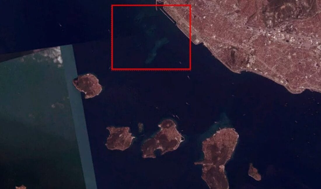 İstanbul’un batan ada haritada yeniden ortaya çıktı Uydu haritalarında yapılan incelemelerde, İstanbul’un bin yıl önce büyük bir