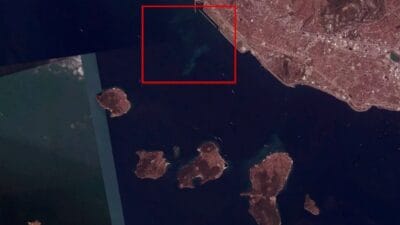 Uydu haritalarında yapılan incelemelerde, İstanbul’un bin yıl önce büyük bir