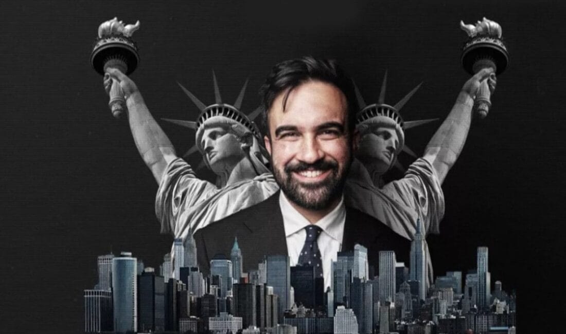 New York’un Demokrat Belediye Başkan adayı Zohran Mamdani, AP'nin resmi