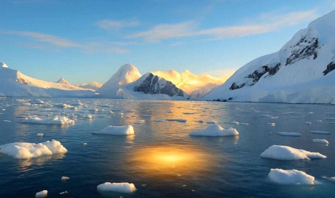 Bilim dünyası, Antarktika’nın buz gibi sularında uydular tarafından tespit edilen