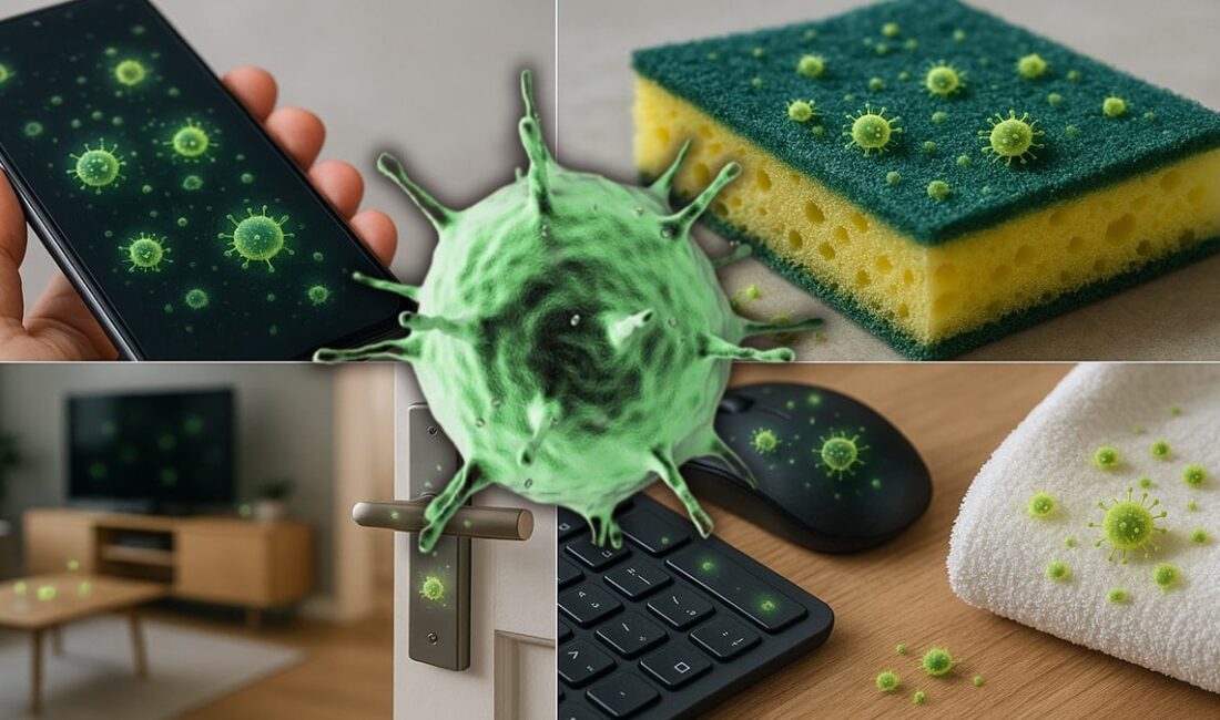 Uzmanlar, günlük hayatta masum görünen bazı eşyaların ciddi mikrop yükü