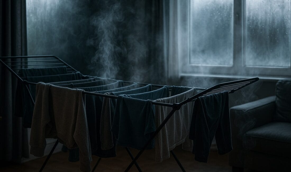 Kış aylarında evde çamaşır kurutmak masum bir alışkanlık gibi görünüyor