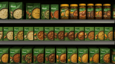 Dünyaca ünlü gıda markası Knorr, bazı hazır çorba ve sos