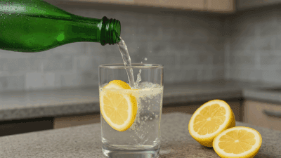 Çoğu kişi maden suyuna limon ekleyip içmeyi tercih ediyor ama