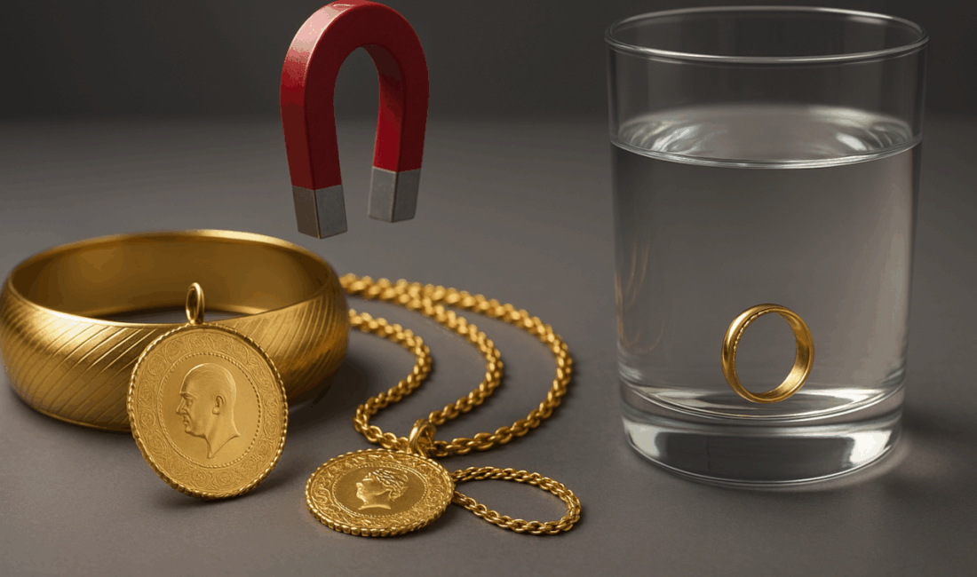 Altın fiyatlarının hızla yükselmesiyle birlikte sahte altın vakaları da arttı.