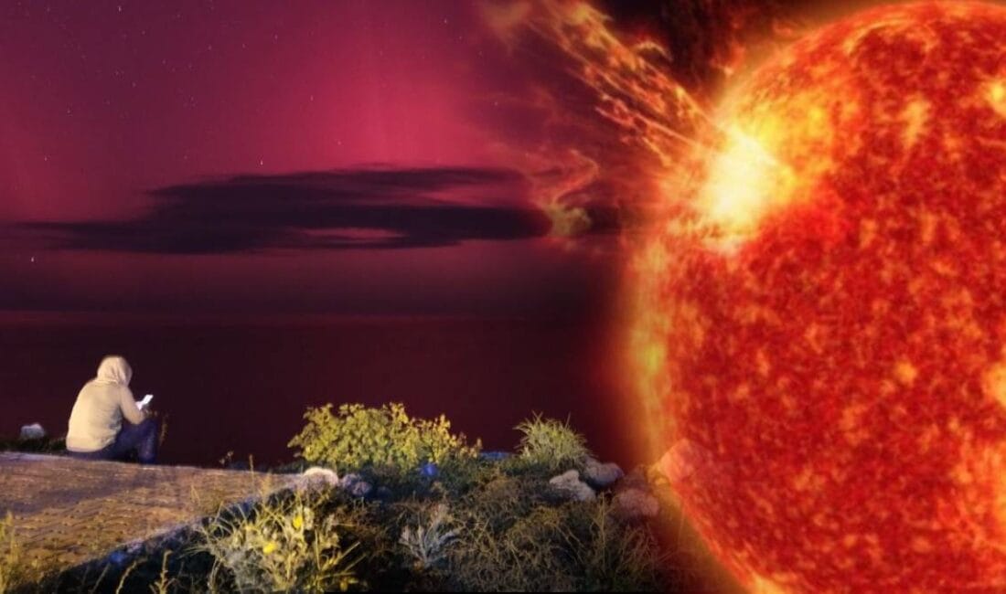 Güneş’te şiddetli patlama: İletişim kesintileri bekleniyor Güneş’te meydana gelen güçlü patlama, Dünya’ya doğru ilerleyen jeomanyetik fırtınaları