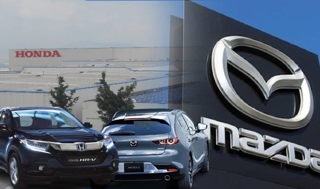 Otomotiv devleri Honda ve Mazda’ya büyük darbe Japon otomotiv üreticileri Honda ve Mazda, ABD’de uygulanan yeni gümrük