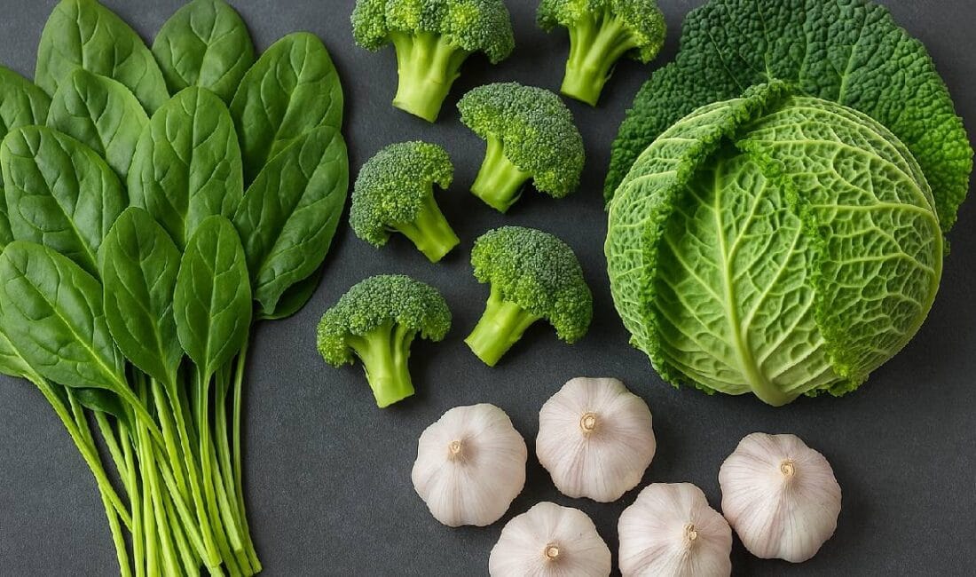 Besin değerleriyle öne çıkan yeşil yapraklı sebzeler arasında yapılan bilimsel