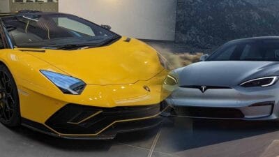 Sosyal medyada viral olan Tesla–Lamborghini drag yarışı, elektrikli araçların sokaktaki