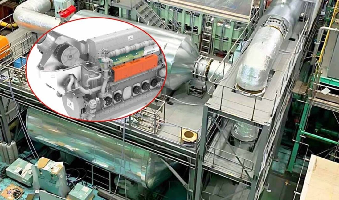 Tamamen amonyakla çalışan ilk ticari deniz motoru geliştirildi. Dizel yerini