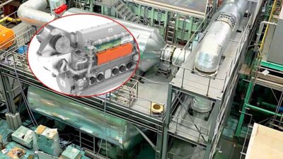 Tamamen amonyakla çalışan ilk ticari deniz motoru geliştirildi. Dizel yerini