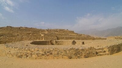 Güney Amerika'nın en eski uygarlığı olan Caral medeniyetine ait yeni