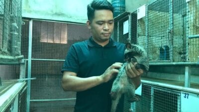 Vietnam’ın Nghệ An eyaletinde yaşayan Phạm Viết Phi, "gece avlanan,