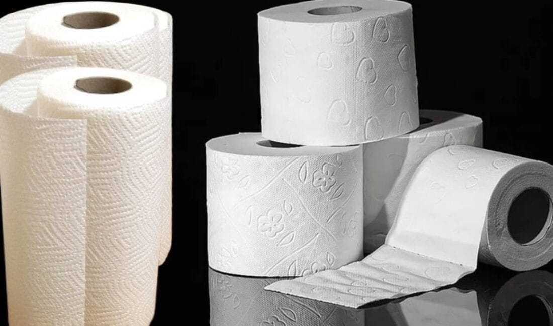 Günlük yaşamda hemen herkesin kullandığı kağıt havlu ve peçeteler, pratik